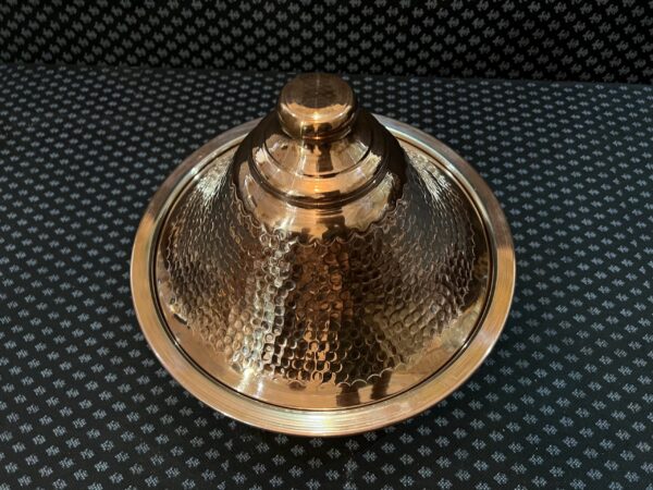 Moroccan Copper Tagine - Handcrafted Hammered Culinary Art