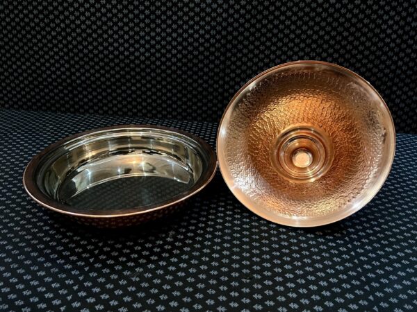 Moroccan Copper Tagine - Handcrafted Hammered Culinary Art