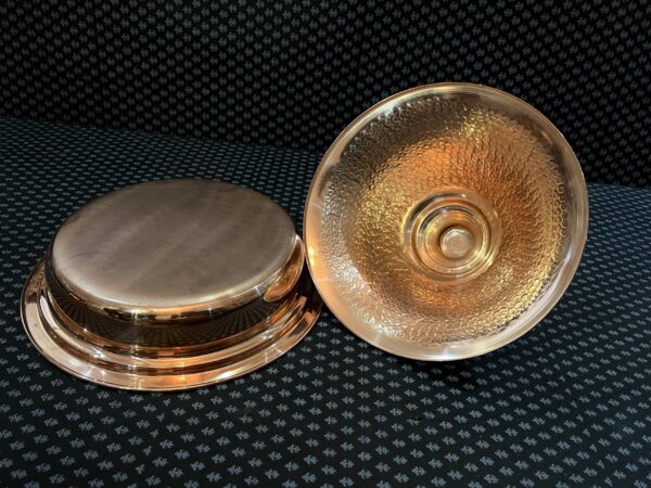 Moroccan Copper Tagine - Handcrafted Hammered Culinary Art