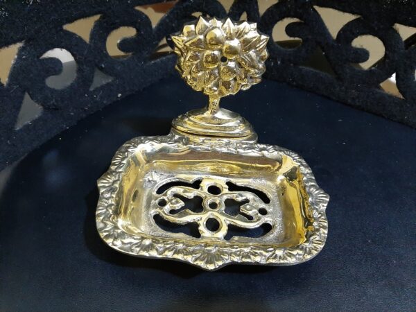 Moroccan Brass Soap Dish - Handmade Elegance for Your Bath - Buy 2 Get 1 Extra Free