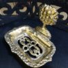 Moroccan Brass Soap Dish - Handmade Elegance for Your Bath - Buy 2 Get 1 Extra Free