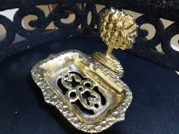 Moroccan Brass Soap Dish - Handmade Elegance for Your Bath - Buy 2 Get 1 Extra Free