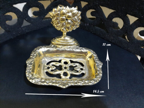 Moroccan Brass Soap Dish - Handmade Elegance for Your Bath - Buy 2 Get 1 Extra Free