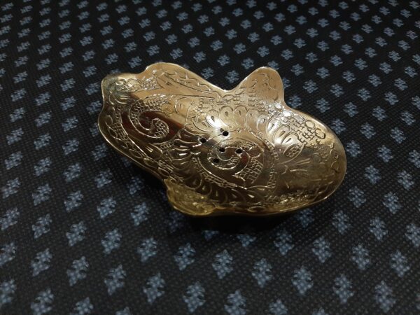 Moroccan Brass Khamsa Soap Dish - Symbolic Elegance for Your Bath - Buy 2 Get 1 Extra Free