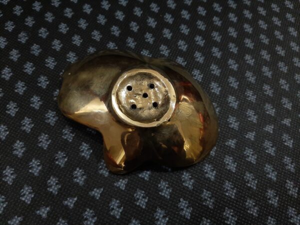 Moroccan Brass Khamsa Soap Dish - Symbolic Elegance for Your Bath - Buy 2 Get 1 Extra Free