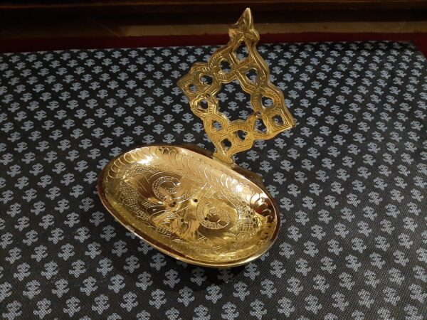 Moroccan Brass Soap Dish - Handcrafted Elegance for Your Wall - Buy 2 Get 1 Extra Free