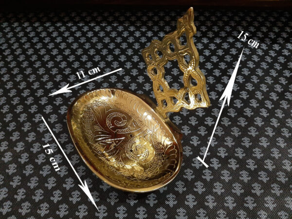 Moroccan Brass Soap Dish - Handcrafted Elegance for Your Wall - Buy 2 Get 1 Extra Free